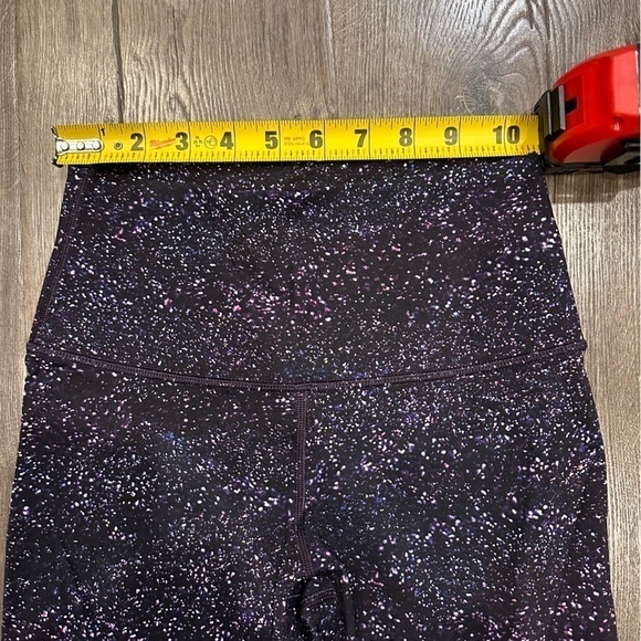Lululemon Wunder Under Hi-Rise Tight 28" Crystalline Multi Galaxy Print Sz 4 - Picture 9 of 14